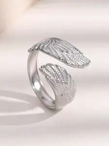 Adjustable Ring Soul Choice Stainless Steel Silver Color, Size Fits Most Personalized Jewelry, Unisex Fashion Accessory