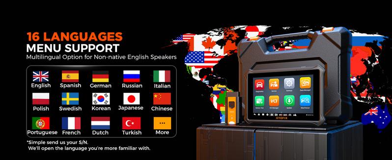 OTOFIX D1 Lite Bidirectional Scan Tool  2-Year Updates, 2026 Newest All System Automotive Portable Diagnostic Scanner, 38+ Reset Services, FCA AutoAuth, Active Test, CANFD&DOIP, Auto VIN Multilingual OBD2 with Display，springtok