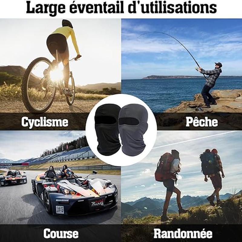 4 Pcs UV Protection Balaclava Face Mask Summer Windproof Sun Hood Tactical Mask for Men Women Winter Ski Mask