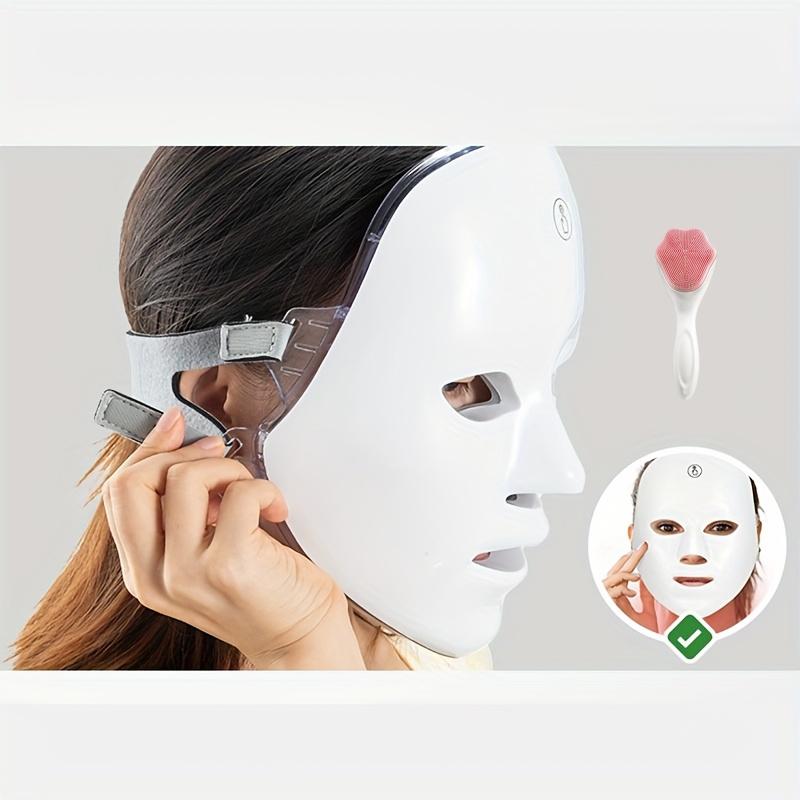 2027 New Light Therapy Mask, LED Mask, Skin Repair, Acne Removal, Anti-Wrinkle, Portable Skincare Tool, Facial Care Tools, USB Charging, Home Beauty Kit, Free Cleansing Brush