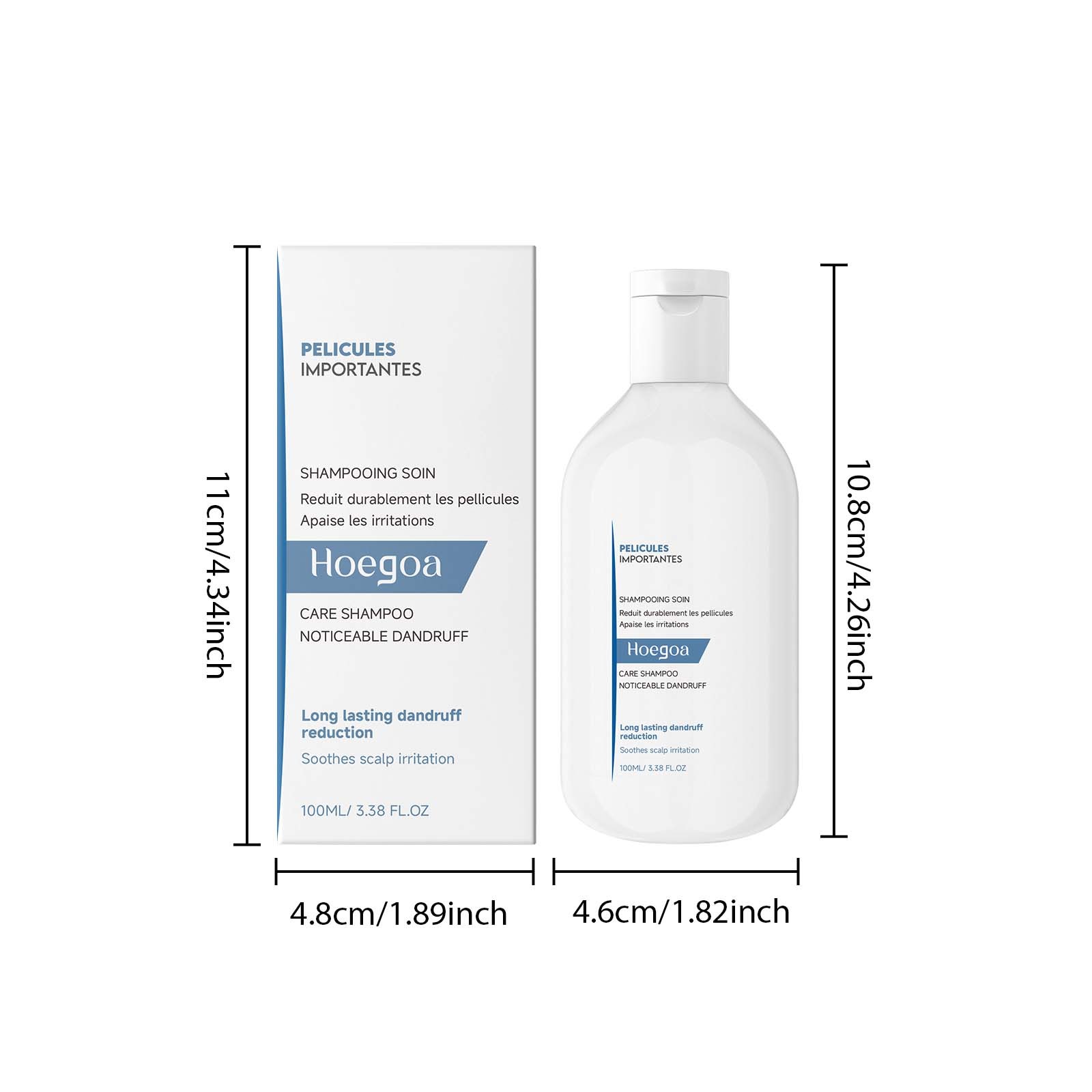 Hoegoa Refreshing Shampoo, Gentle Hair Care, Smooths Hair, Daily Scalp Cleanser, Comfortable Hair Maintenance, Soft and Nourishing