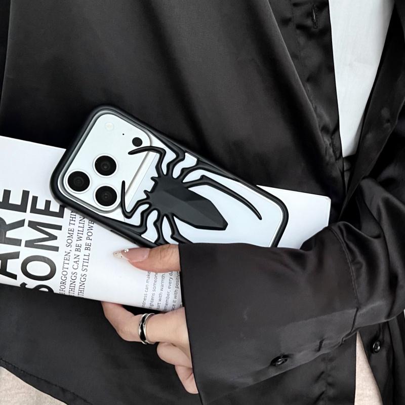 Hollow Spider Matte Matte Suitable for iPhone 17/16/15/14 Soft Case