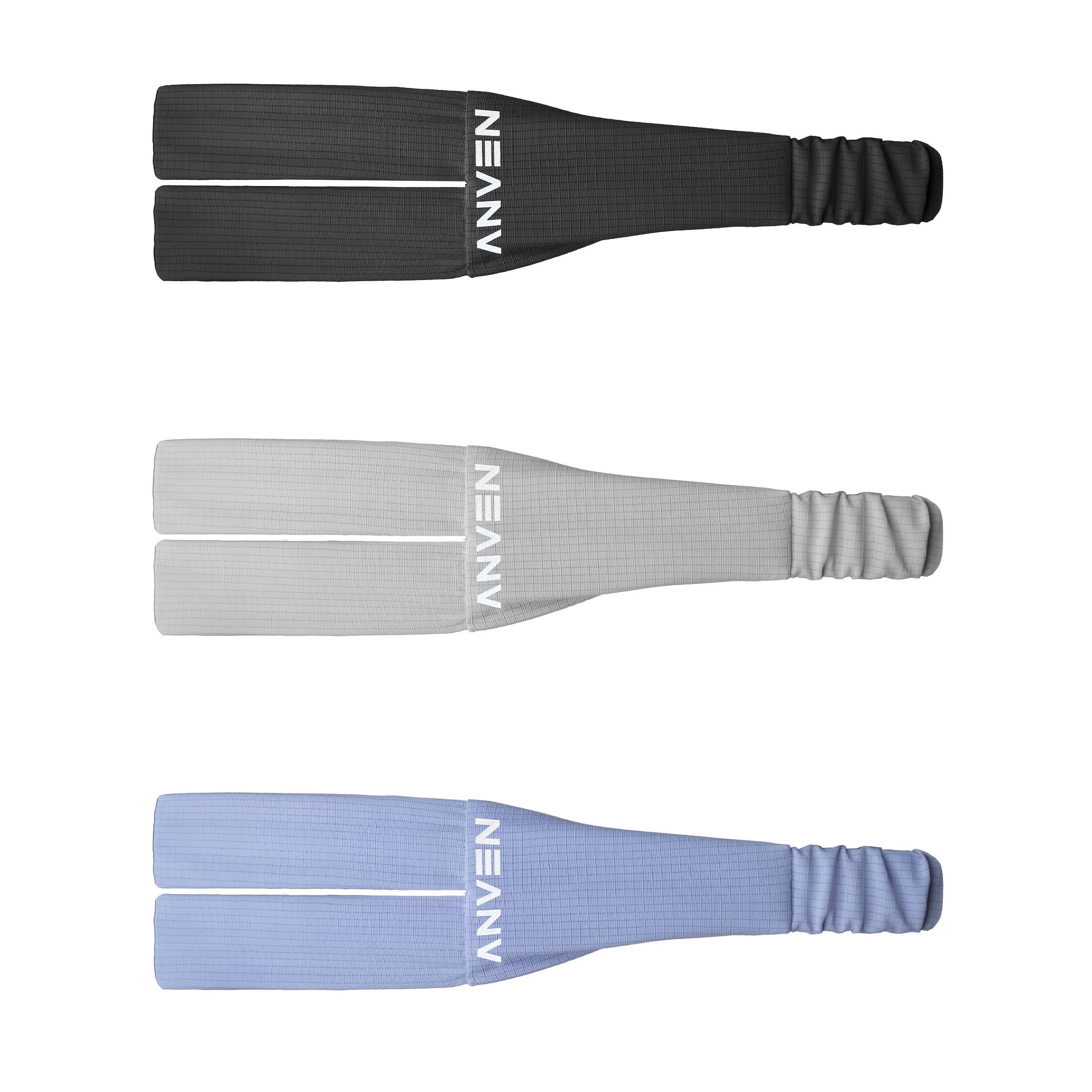 3-Pack Unisex Multifunctional Hair Bands, Lightweight Breathable Sweat-Proof Headbands, Elastic Skin-Friendly, Ideal for Various Sports