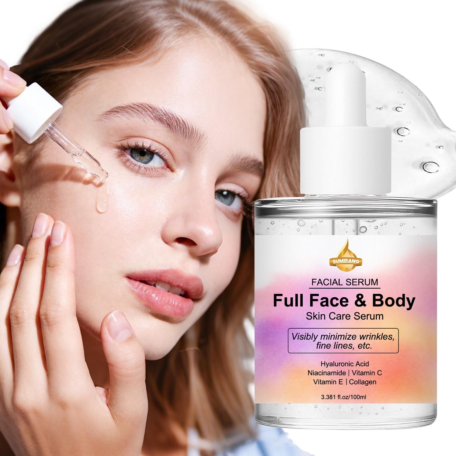 SUMIFANG All-in-One Serum 100ml | Vitamin C + Vitamin E + Niacinamide, for antioxidant and brightening effects | Salicylic acid gently exfoliates, suitable for dry/dull skin
