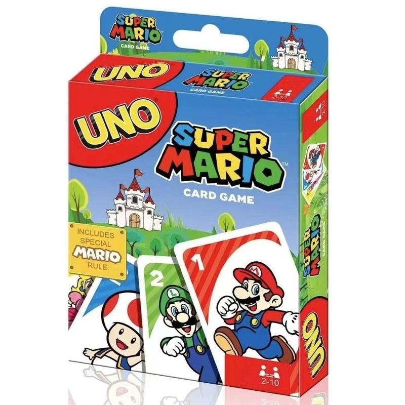 Uno Flip Card Game, Super Mario Social Tabletop Party Game, Kids Toy, Fun Family Board Game, Educational Toy Uno Flip Card Game, Super Mario Social Tabletop Party Game, Kids Toy, Fun Family Board Game, Educational Toy