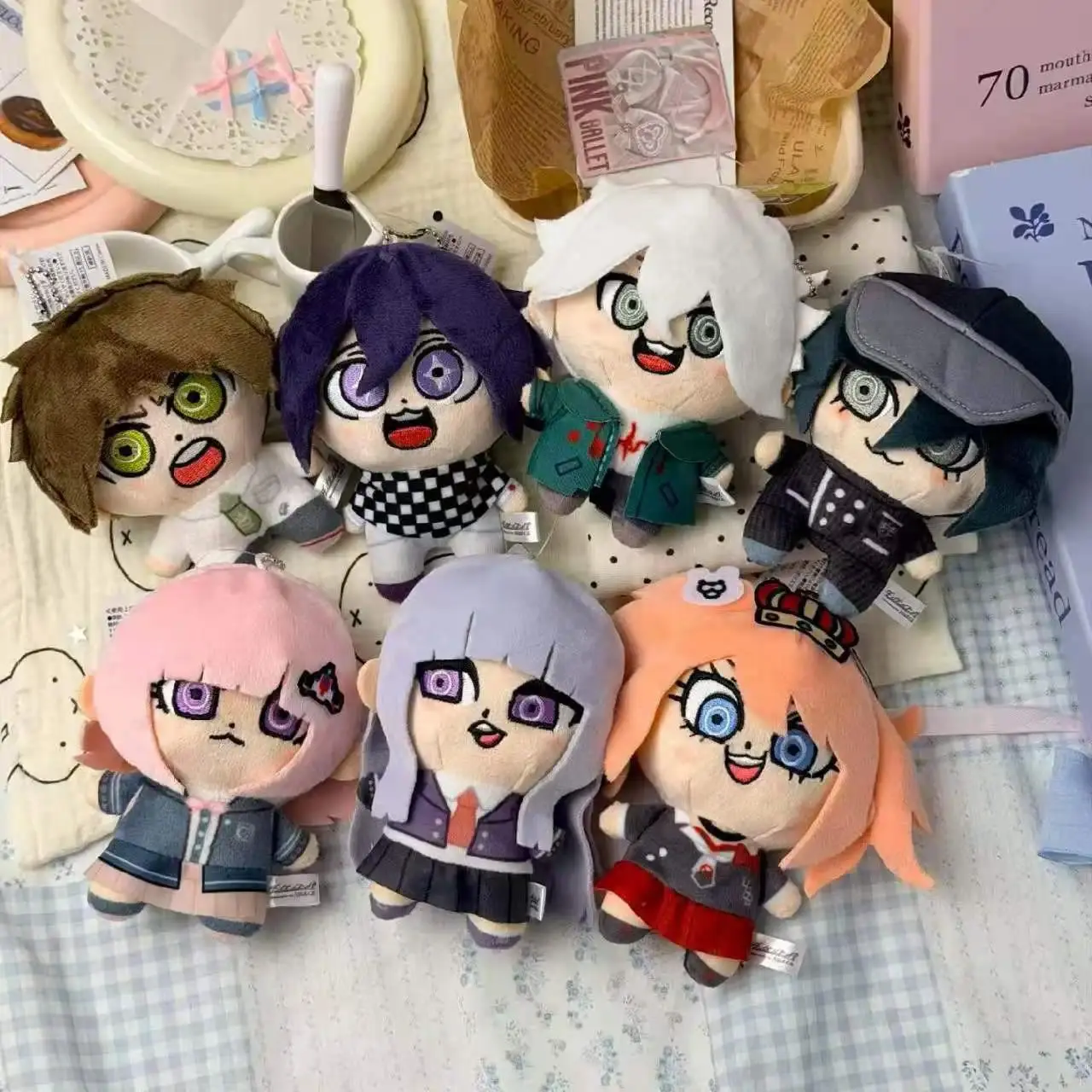 New Anime Plush Doll Danganronpa V3 Hajime Hyuga  Saihara Shuichi  Kokichi Oma Komaeda Nagito  Plush Toy Tenth Anniversary