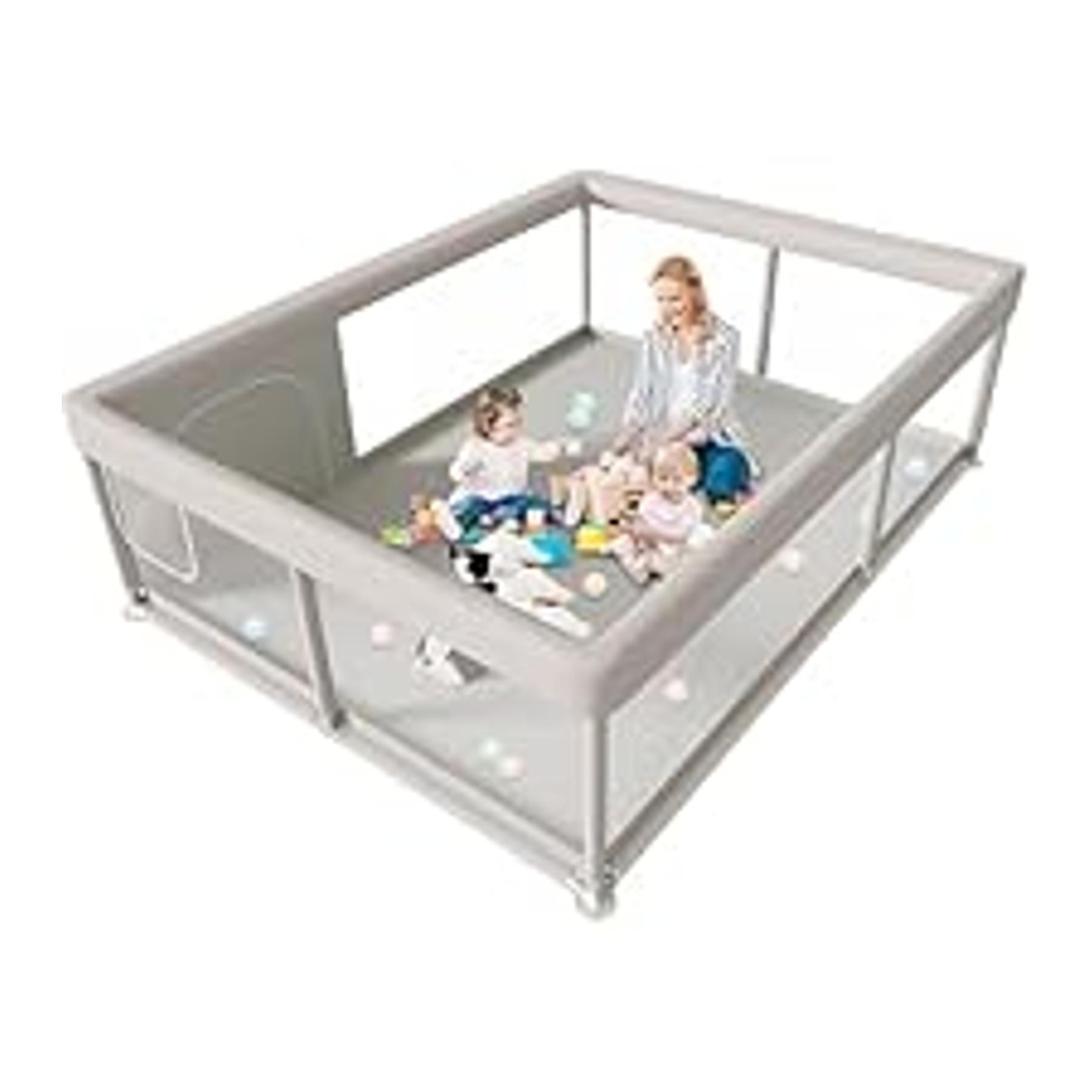 Baby Playpen 50x50 Inch, Play Pens for Babies and Toddlers Baby Fence Play Yards for Indoor & Outdoor with Breathable Mesh Anti-Fall Playpenfidget toys