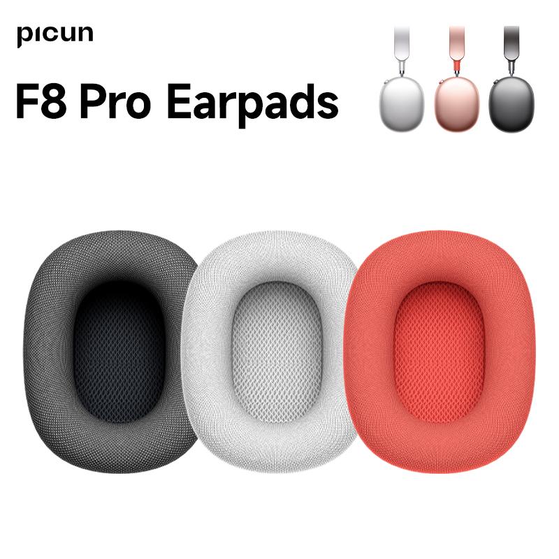 Replacement Ear Pads for Picun F8 Pro fabric Headphones Earpad