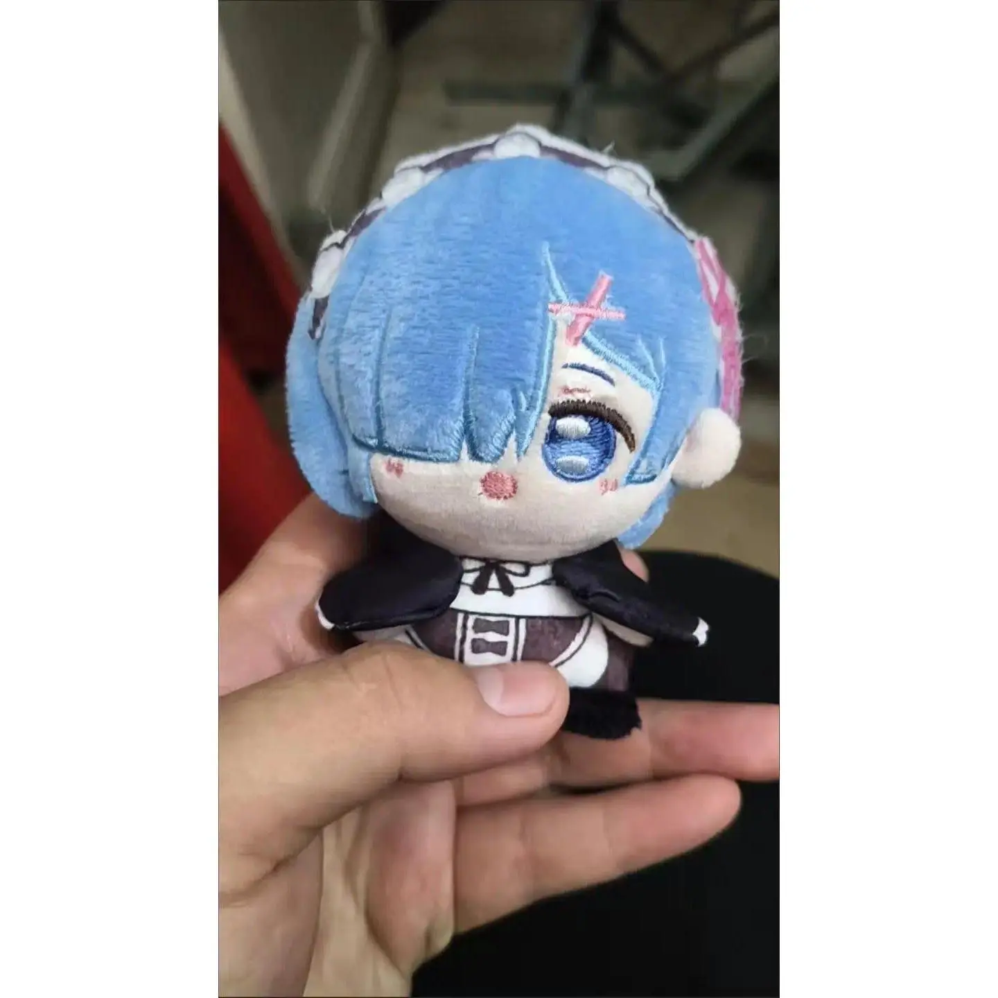 Kawaii Different World From Zero Plush Doll Rem Anime Cosplay Pendant Keychain Cartoon Figure Stuffed Toy Kids Birthday Gift