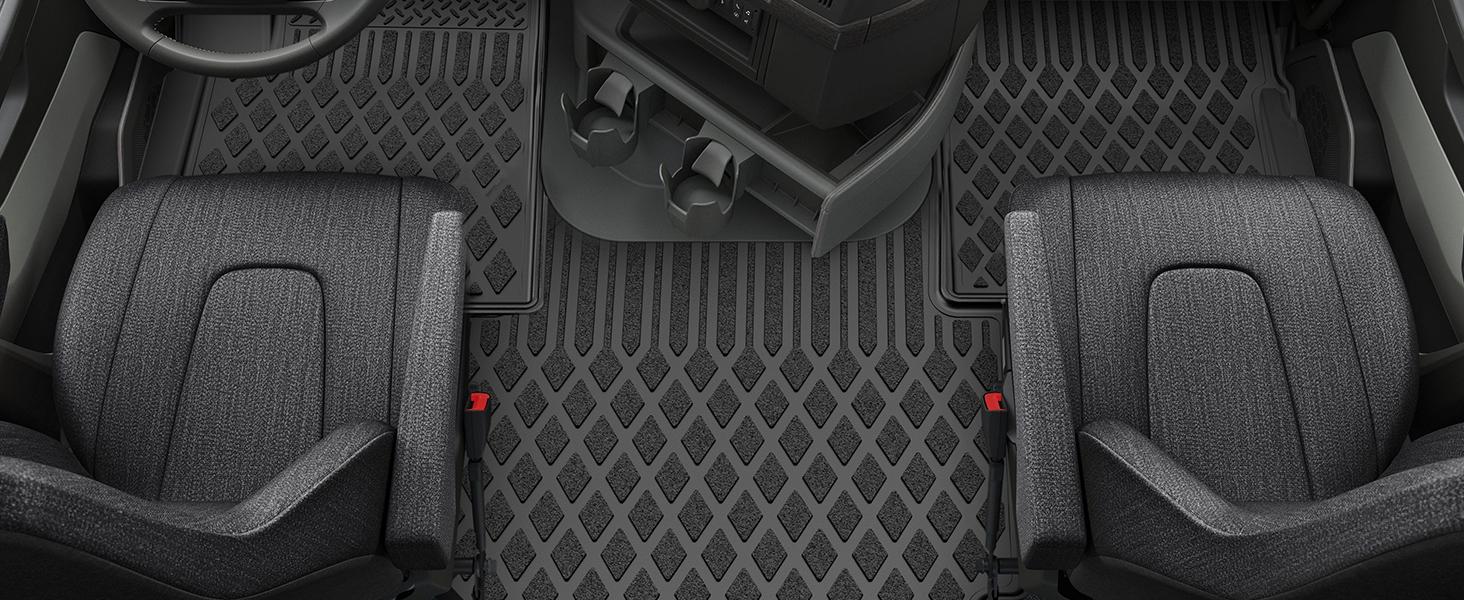 Nilight Floor Mats for Chevy Silverado GMC Sierra 1500 Crew Cab 2014-2018, Chevrolet Silverado Sierra 2500HD 3500HD 2015 2016 2017 2018 2019 All Weather Custom Fit Heavy Duty Floor Liners Nilight Floor Mats for Chevy Silverado GMC Sierra 1500 Crew Cab 2014-2018, Chevrolet Silverado Sierra 2500HD 3500HD 2015 2016 2017 2018 2019 All Weather Custom Fit Heavy Duty Floor Liners