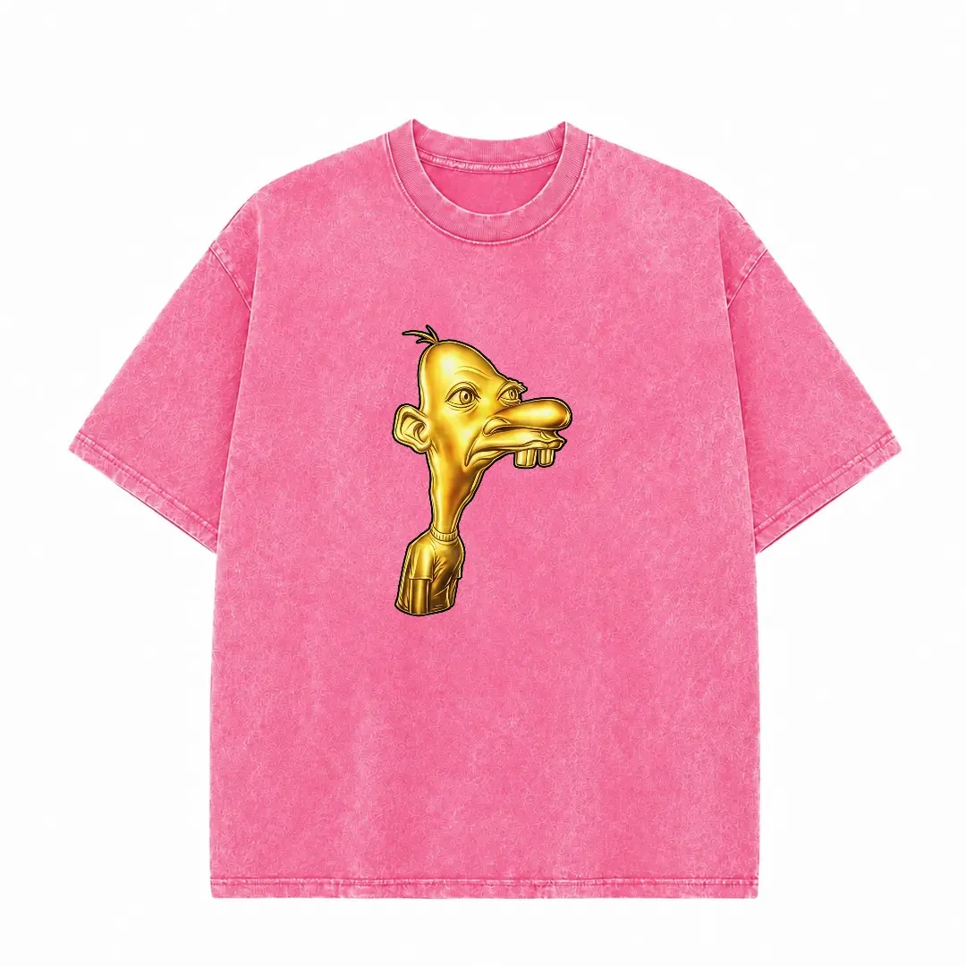 PINK-Washed shirt