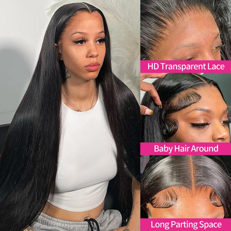 Bling Hair 9x6 6x4 Glueless Wig Real Human Hair Bone Straight Ready To Wear HD Lace Closure Wig Transparent Pre Cut 13x4 13x6 Lace Front Wig Human Hair Easy Go No Glue