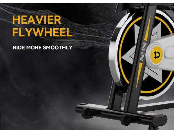 Pooboo Exercise Bike, Magnetic Indoor Cycling Bike, Home Gym Stationary Bike with Bluetooth, Comfort Seat and Ipad Holder, Silent Belt Drive