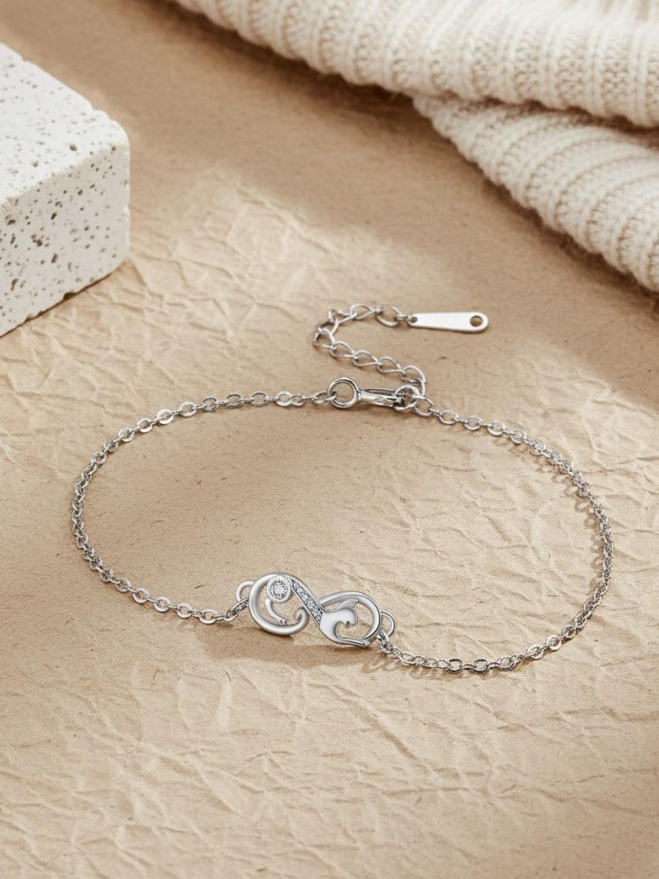 Infinite Cat Fun · Eternal Bracelet Cat & infinity symbol bracelet, luxury niche premium jewelry.Paired with a surprise double-door preserved rose jewelry gift box.Ideal gift for birthdays, Mother’s Day and Valentine’s Day.