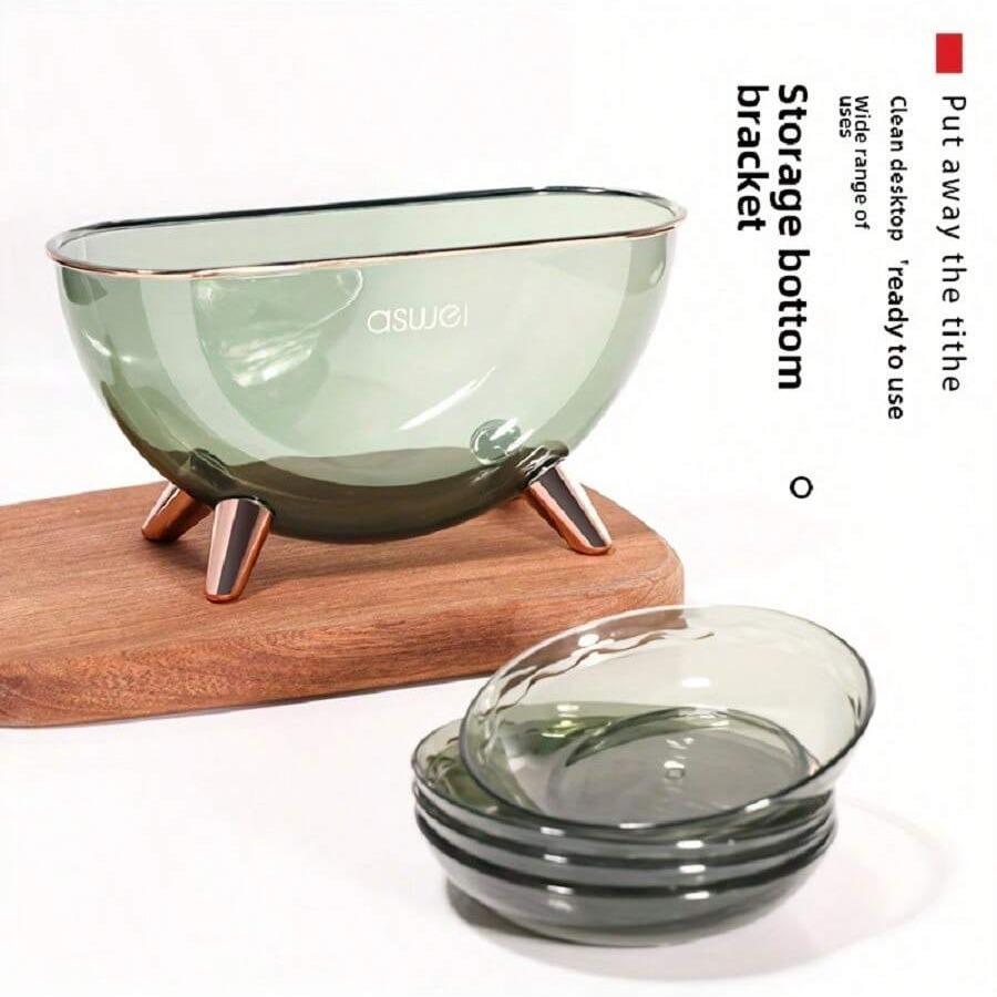 9-Piece Reusable Dessert Plates, Washable Sweet Treats Dishes, Multi-Functional Snack Trays, Creative Candy Bowls, Fruit Platters, Kitchen Essentials