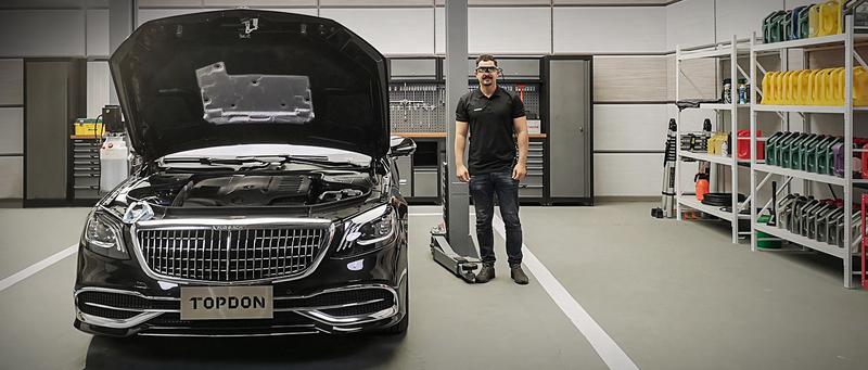 TOPDON Phoenix XLink Scan Tool, Online ECU Coding, Upgraded of Phoenix Plus, Topology Mapping, 41 Services, Bi-Directional Scanner, Guided Function, CAN FD/DoIP, 2 Years Free Update