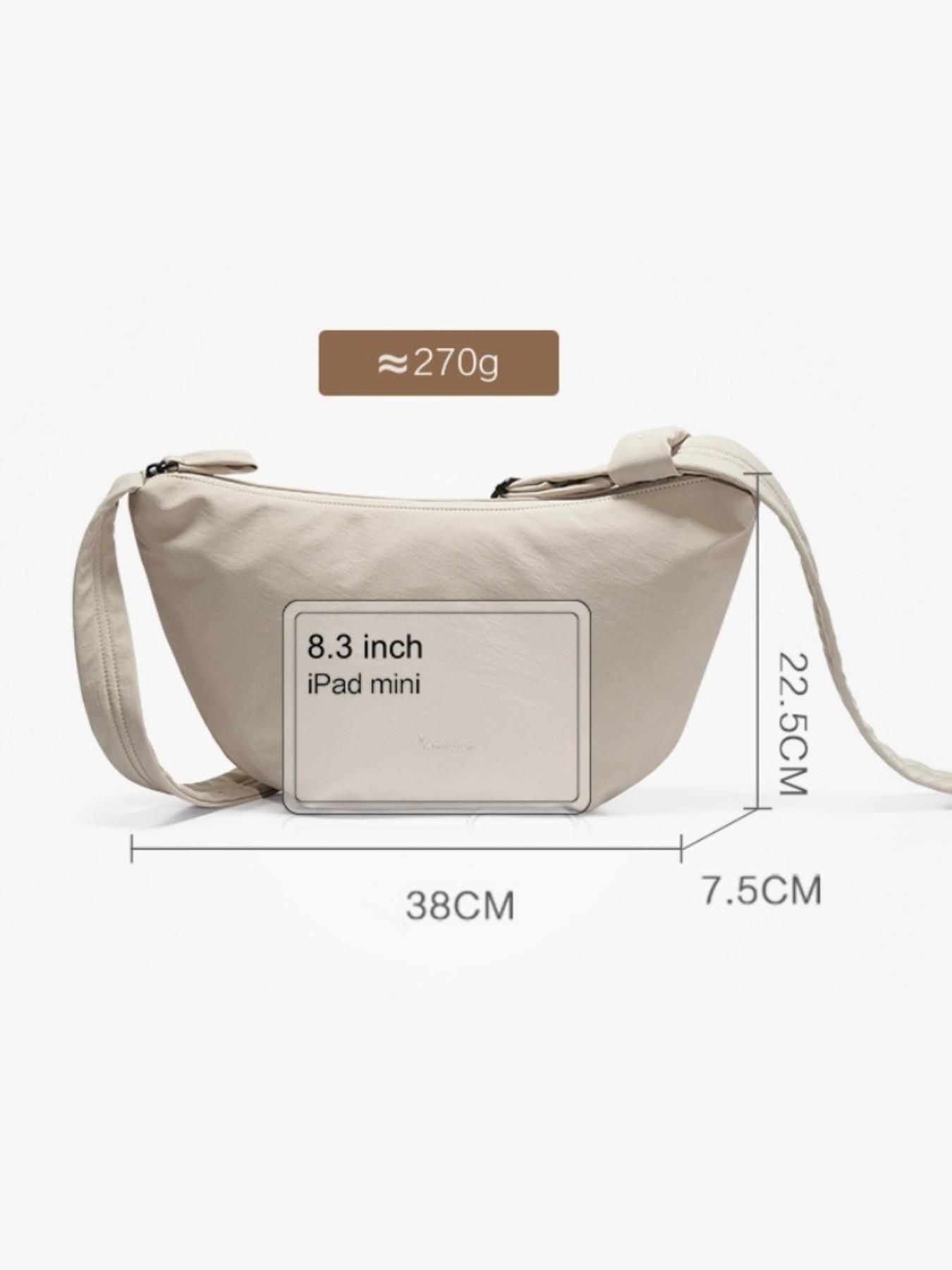 OIWAS Crossbody Bag, Casual Sports Backpack, Fashion Shoulder Bag, Large Capacity Chest Bag, Waist Bag, Cycling Bag for Men and Women