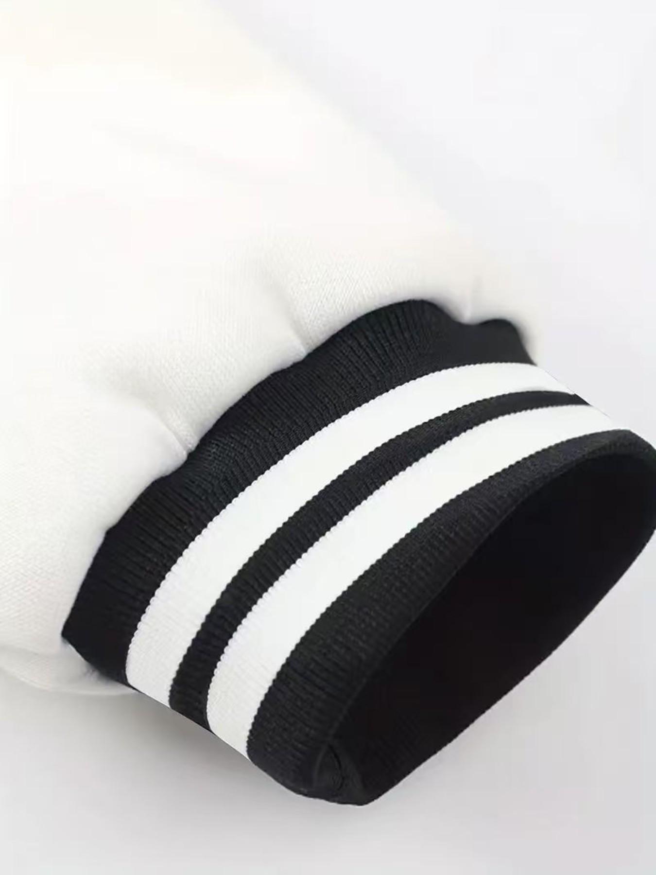 La Style Baseball Jacket, Los Angeles Print, Button Closure, Stretchy Fabric, All Seasons, Comfortable Outerwear, Casual Fitted Design