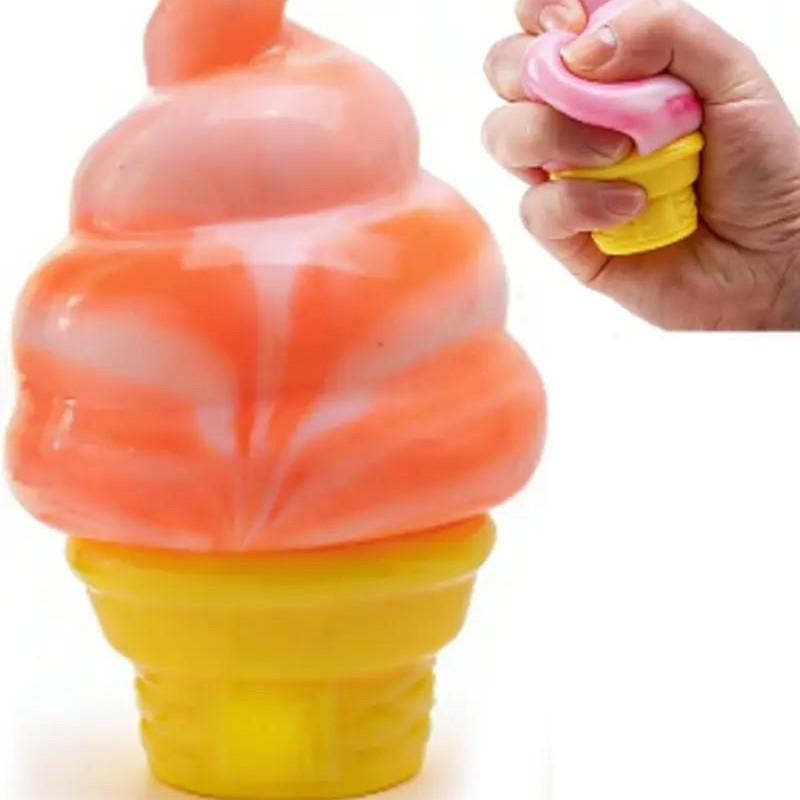 Machine translation · General field Ice Cream Squishy, a newly launched super soft sensory squeeze slowly rising stress relieving toy in 2026, Easter Basket provides fun toys to relieve anxiety
