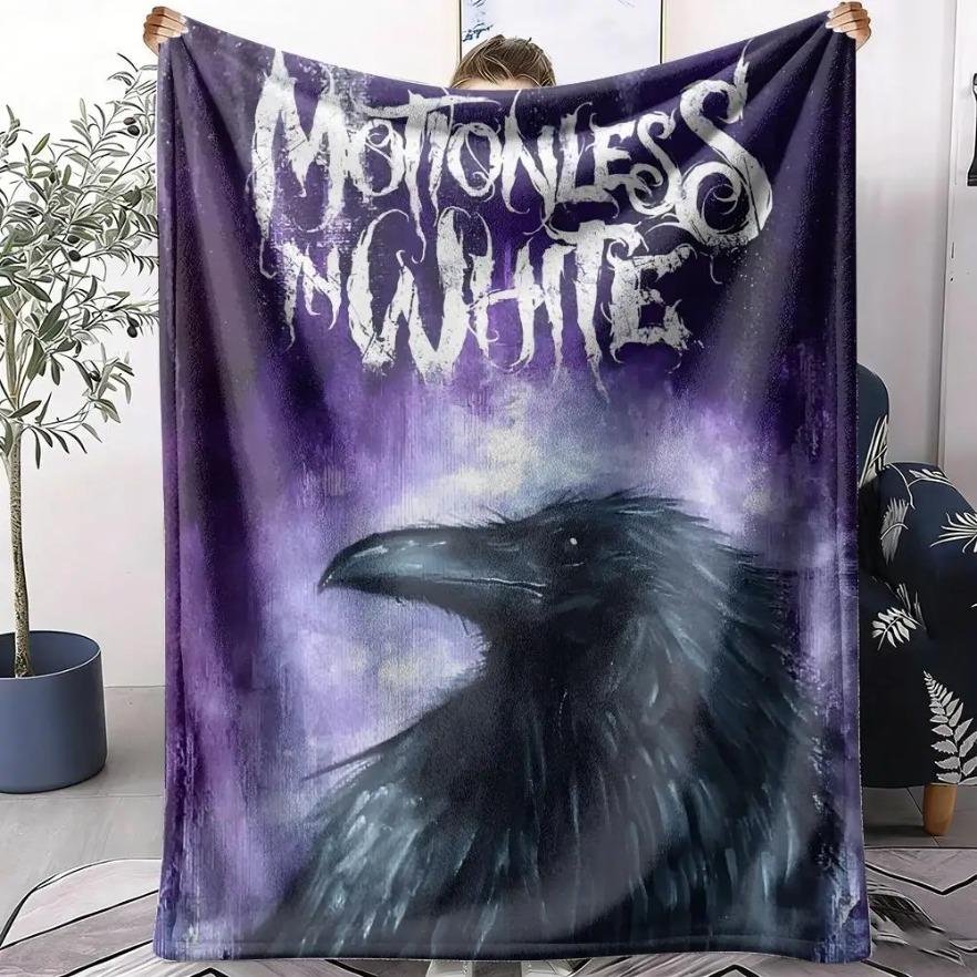 Motionless in White Soft Flannel Throw Blanket, Lightweight Cooling Summer AC Nap Blanket for Sofa Bed Couch Travel, Gothic Metalcore Fan Decor, Ideal Gift for Christmas Halloween Birthday Reversible Oversized Hoodie dd214 Themed Velvet grounding hooded Motionless in White Soft Flannel Throw Blanket, Lightweight Cooling Summer AC Nap Blanket for Sofa Bed Couch Travel, Gothic Metalcore Fan Decor, Ideal Gift for Christmas Halloween Birthday Reversible Oversized Hoodie dd214 Themed Velvet grounding hooded