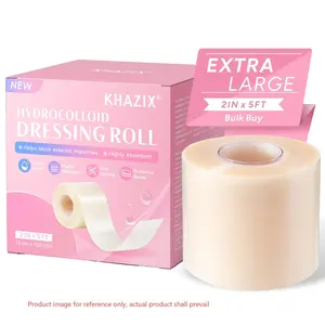 1 Pcs Large Hydrocolloid Bandage Roll, Cut‑to‑Fit Skin Patches, Water‑Resistant Absorbent Tape for Multi‑Purpose Household Use