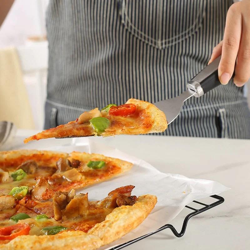 Stainless Steel Pizza Cutter, Dough Knife, Bread Pie Knife, Pastry Wheel, Kitchen Tool for Home Cooking, Durable & Easy to Use