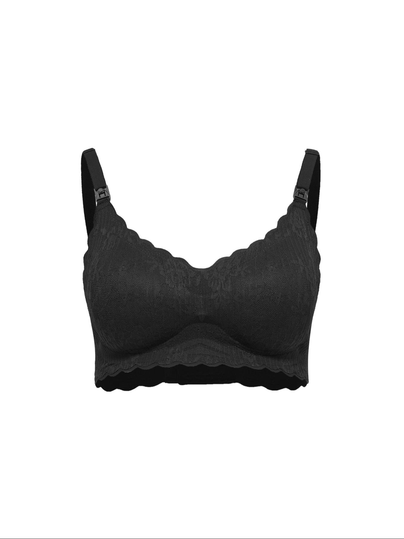 Women's Nursing Bra Comfortable Seamless Design Adjustable Straps Removable Sponge Pads Suitable for Pregnancy and Breastfeeding Maternity Underwear Maternity Bras