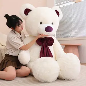 5 Colors High Quality Teddy Bear With Bowknot Stuffed Animals Bear Plush Toys Doll Pillow Kids Lovers Birthday Baby Gift