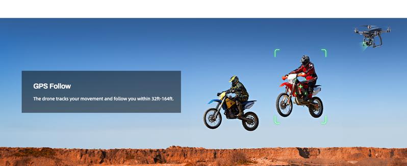 Bwine F7GB2 Drone with 4K Camera for Adults, 3-Axis Gimbal, 9800FT Transmission Range, FAA compliance, 50Mins Flight Time with 2 Batteries, GPS Auto Return+Follow Me+Beginner Mode