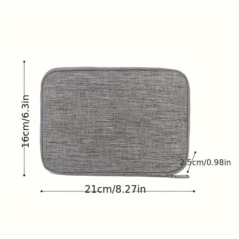 Travel Storage Bag, Portable Digital Makeup Pouch, Waterproof Organizer for Cables, USB Drives, Phones, Watches, All Seasons