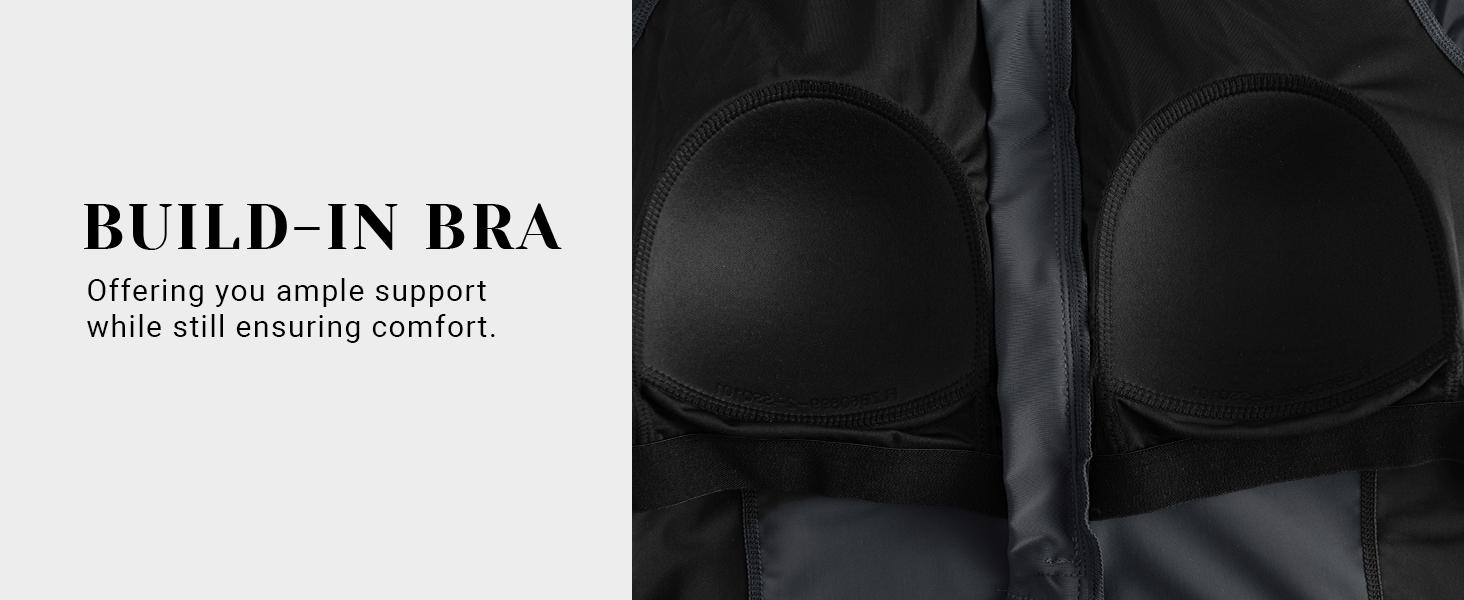 Daci Women Two Piece Plus Size Long Sleeve Rash Guard Bathing Suit Zip Front Athletic Boy Shorts Tankini Swimsuits UPF 50