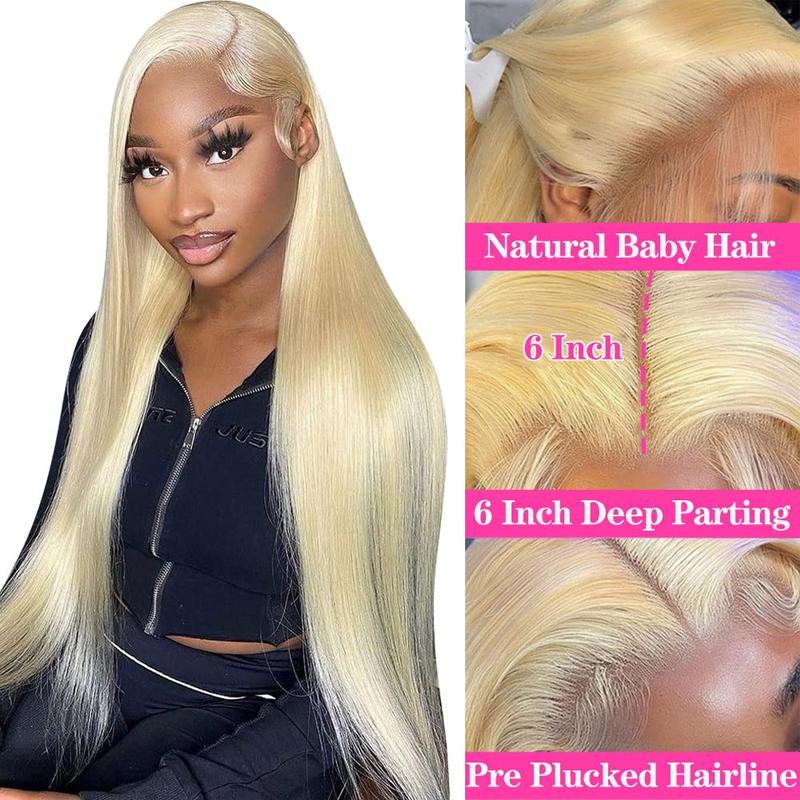 Tuneful 180% Density 613 Blonde HD Transparent 13x6 Lace Frontal Hair Wigs For Women Hot Red Straight Pre Plucked 613 Lace Front Hair Wigs P4/27 Hair Wig Neon Red Color
