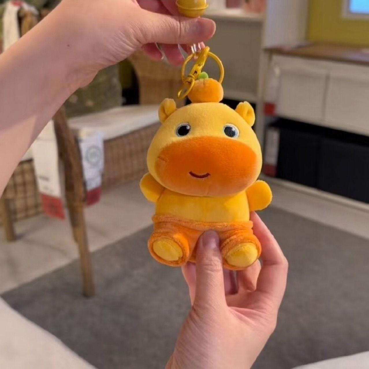 Cute Waterhog Lulu Plush Toy, Backpack Hanging Decoration, Grab Machine Doll, Soft Stuffed Animal, Perfect Gift for Kids