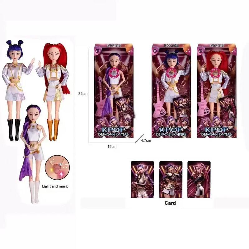 New Toy K-Pop Girl Group Doll Set, Theme Toy Festival Gift Set, Kids Playset, Perfect Holiday Present