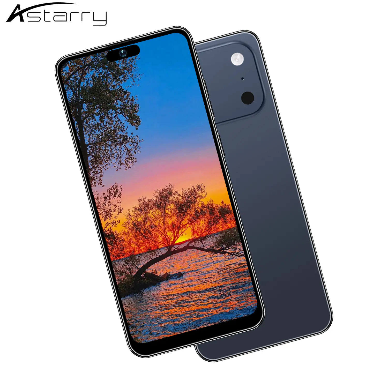 Astarry-17 Pro Max Android Phone, 64GB Storage, 4GB RAM, 6.93-Inch HD Display, 4100mah Battery, Dual Sim, 5+13mp Camera, Face ID, WiFi, TF Card Support, Large Screen Smartphone, Android Mobile Smartphone, Cell Phone