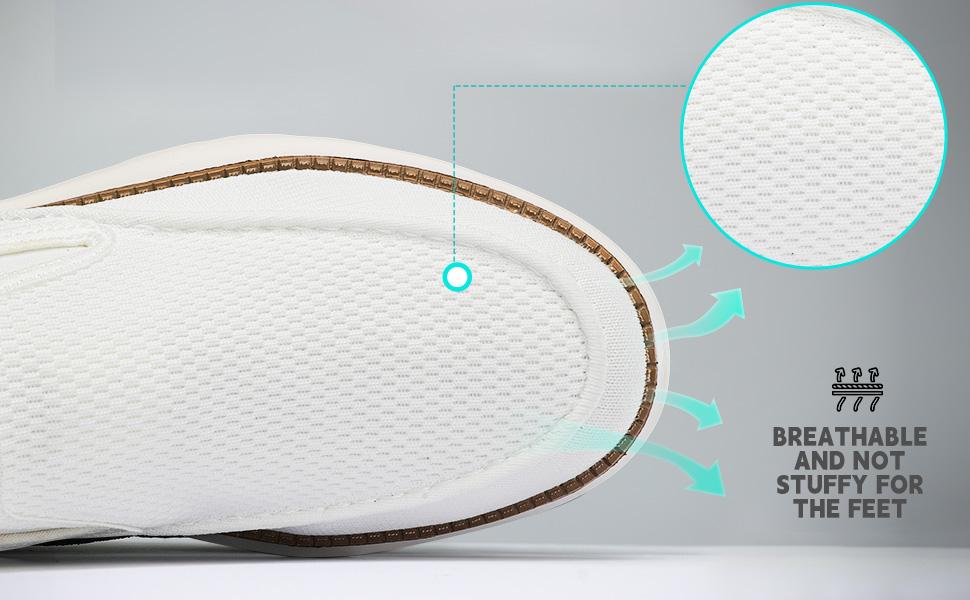 Men's Mesh Casual Sneakers Lightweight Breathable Dress Shoes Comfortable Walking Oxford Shoes Trainers for Men,Suitable for Daily & Work Wear