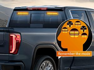 Nilight 24LED High Intensity 12-24V DC Aluminum Tinted 2-in-1 Emergency Strobe Traffic Advisor Light Bar, Amber Dash Warning Safety Flashing Lights for Windshield, Law Enforcement Trucks Cars Plow Vehicles