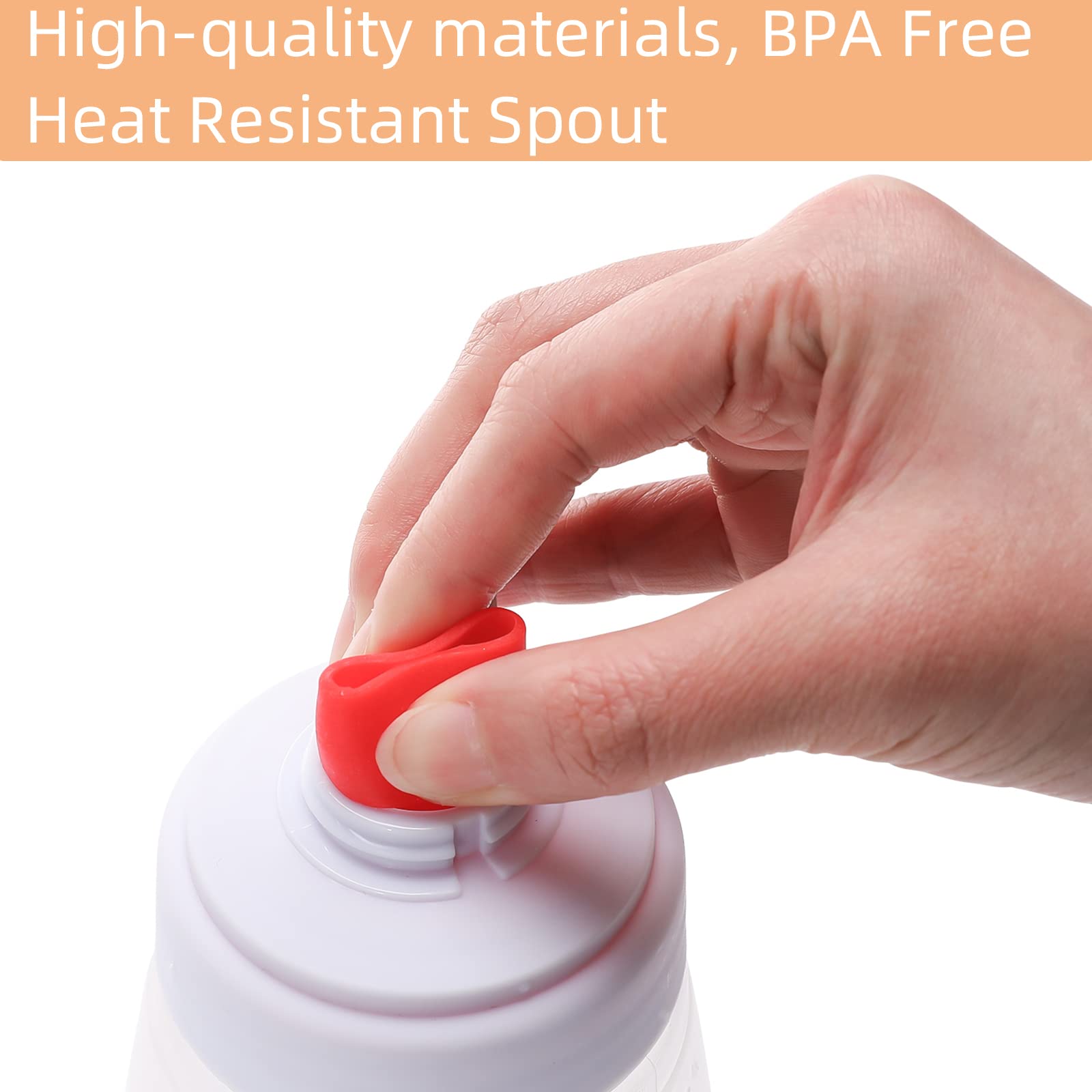 Handheld Batter Dispenser, Batter Mixing Bottle with Scale, Pancake Batter Dispenser, Kitchen Gadgets for Home Use, Utensils,Pancake Batter Dispenser with Blender Balls, Kitchen Batter Squeezer Bottle Suitable for Cupcakes, Pancakes, Muffins Smooth