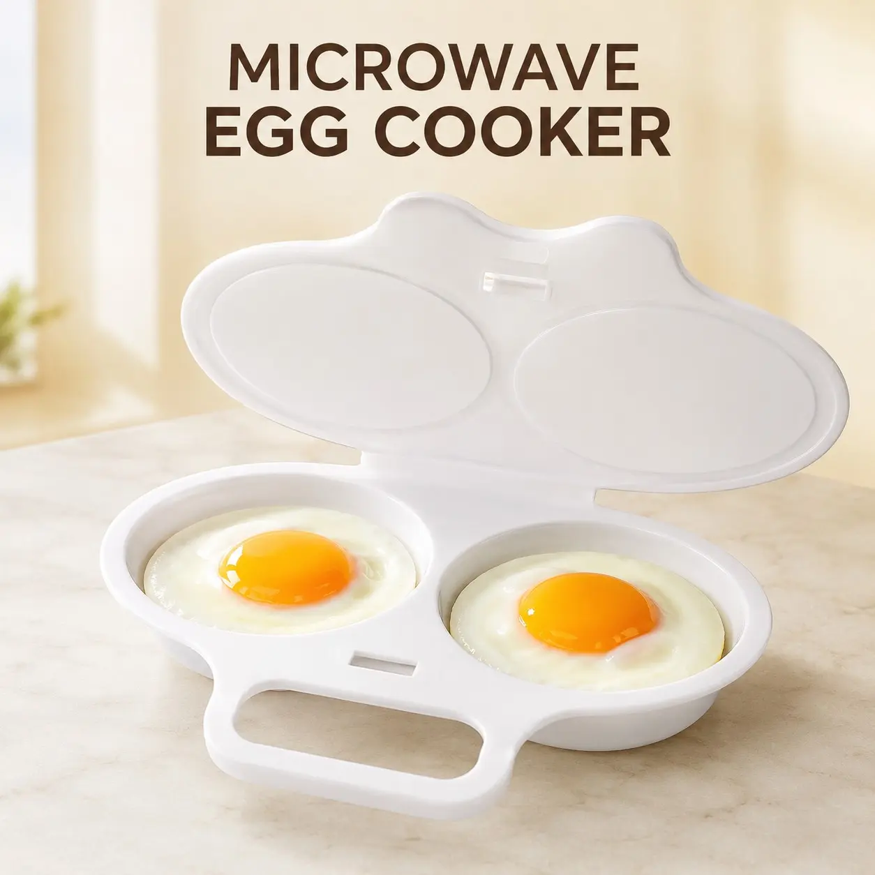 Round Egg Poacher, 1/2 Counts Non-stick Egg Poacher, Microwave-safe Cooking Poached Egg Cooker, Kitchen Utensils & Gadgets