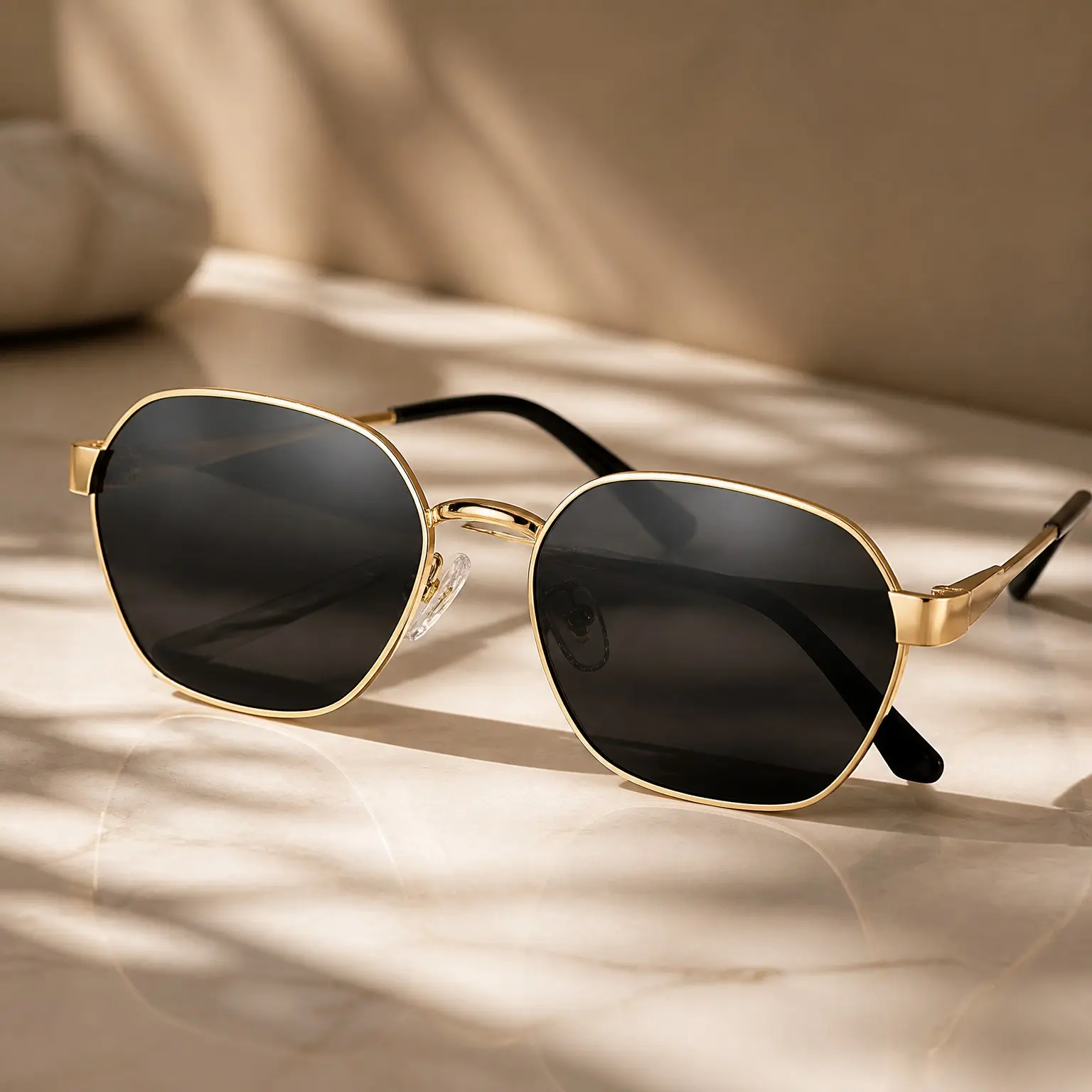 Trendy Polarized Hexagon Sunglasses for Women and Men(Gift)
