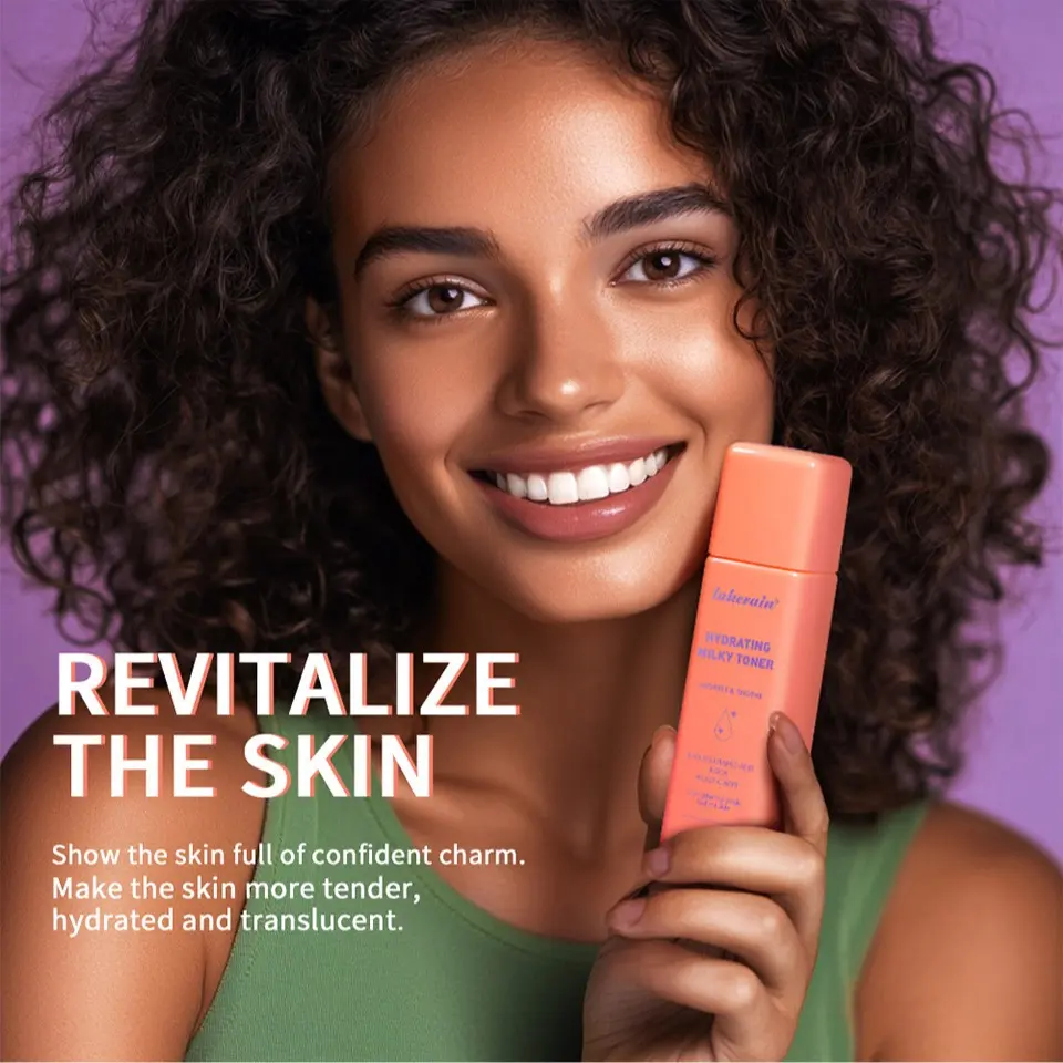 100ML Creamy Texture Hydrating Toner, Nourishing and Repairing Dry Skin, Brightening Makeup Primer, Skincare Water