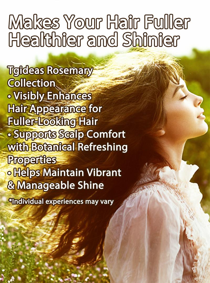 Tgideas Rosemary Shampoo - Nourishing & Volumizing, For Oily Hair Care, Boosts Shine & Softness Tgideas Rosemary Shampoo - Nourishing & Volumizing, For Oily Hair Care, Boosts Shine & Softness