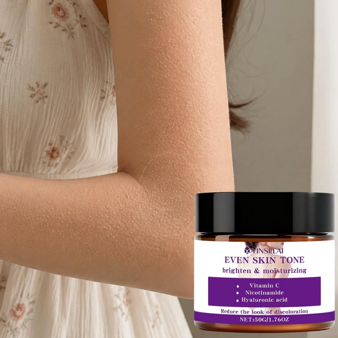 Smooth Skin Body Lotion 50g, Collagen & Hyaluronic Acid, Brightening, Safe Ingredients, for Sensitive, Dry, Oily, Combination Skin