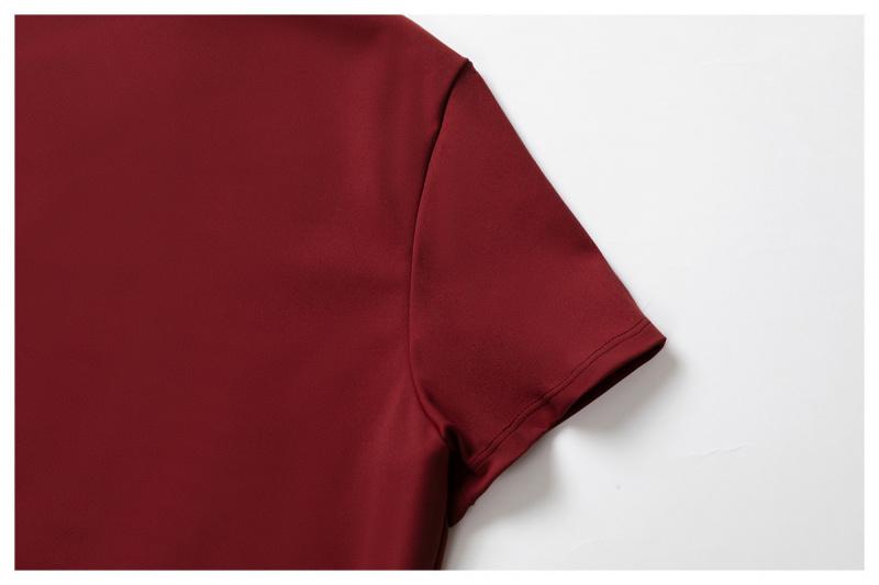 Solid color sports T-shirt, round neck, slim fit, stretchy fabric, suitable for yoga and gym workouts, women's sportswear, sporty style clothing, fitness shirt, workout top, loose-fitting gym shirt