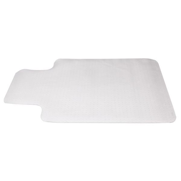Clear PVC Office Chair Mat for Carpet, Non-Slip Desk Floor Protector with Studded Grip, Easy-Clean Transparent Rolling Chair Mat for Home Office, Computer Desk & Gaming Chair