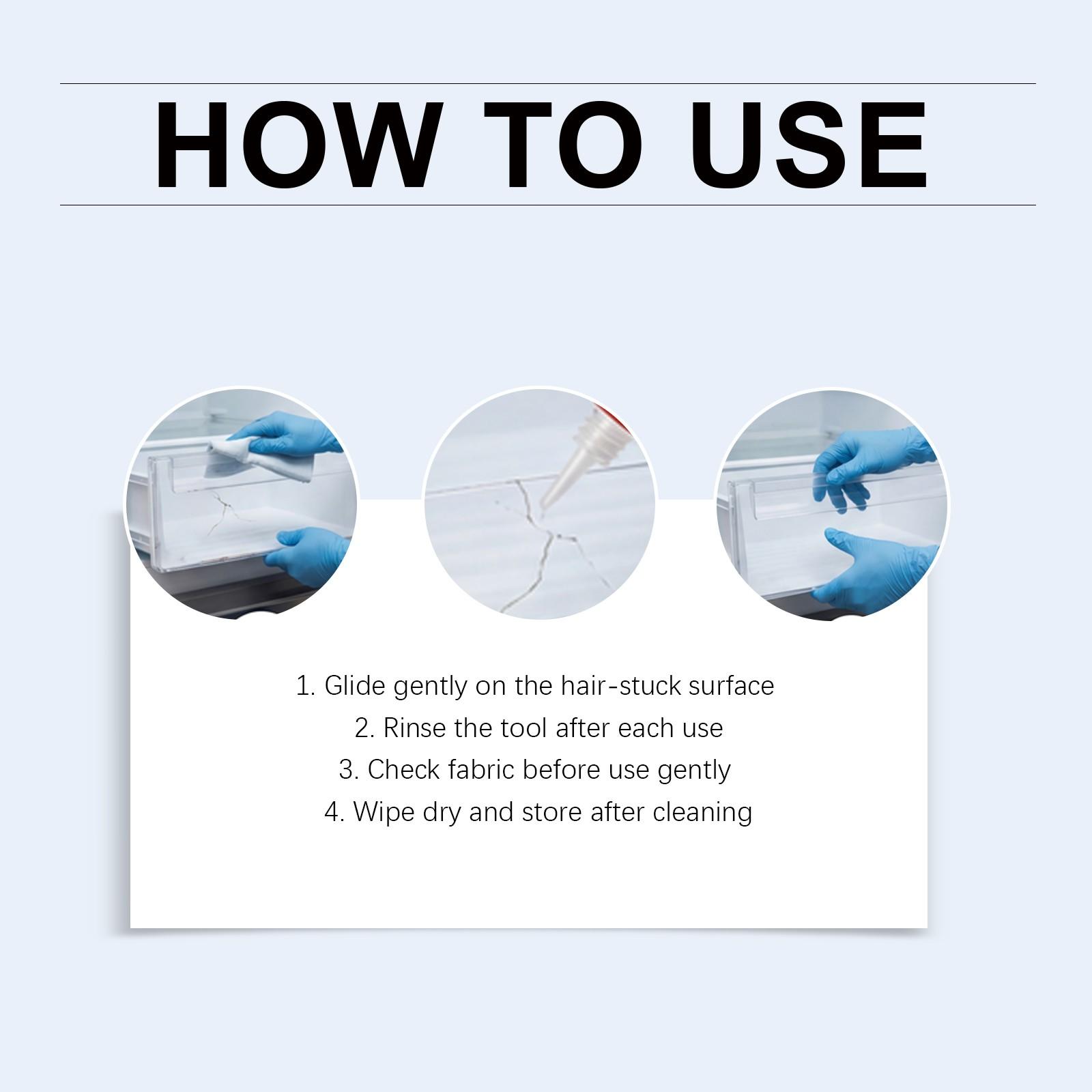 2-Pack Refrigerator Drawer Adhesive (50ML*2), Easy-To-Use, No Nails Needed, Durable Cold Temperatures, Adhesive for Refrigerator Parts