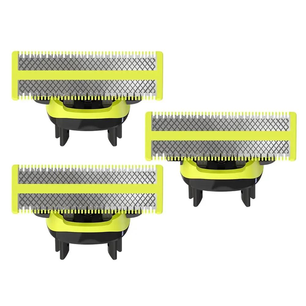 Philips Compatible Replacement Small T-Shape Blade Set, 3-Piece Kit for Qp2523/2527/6523 Models, Shaving Accessories