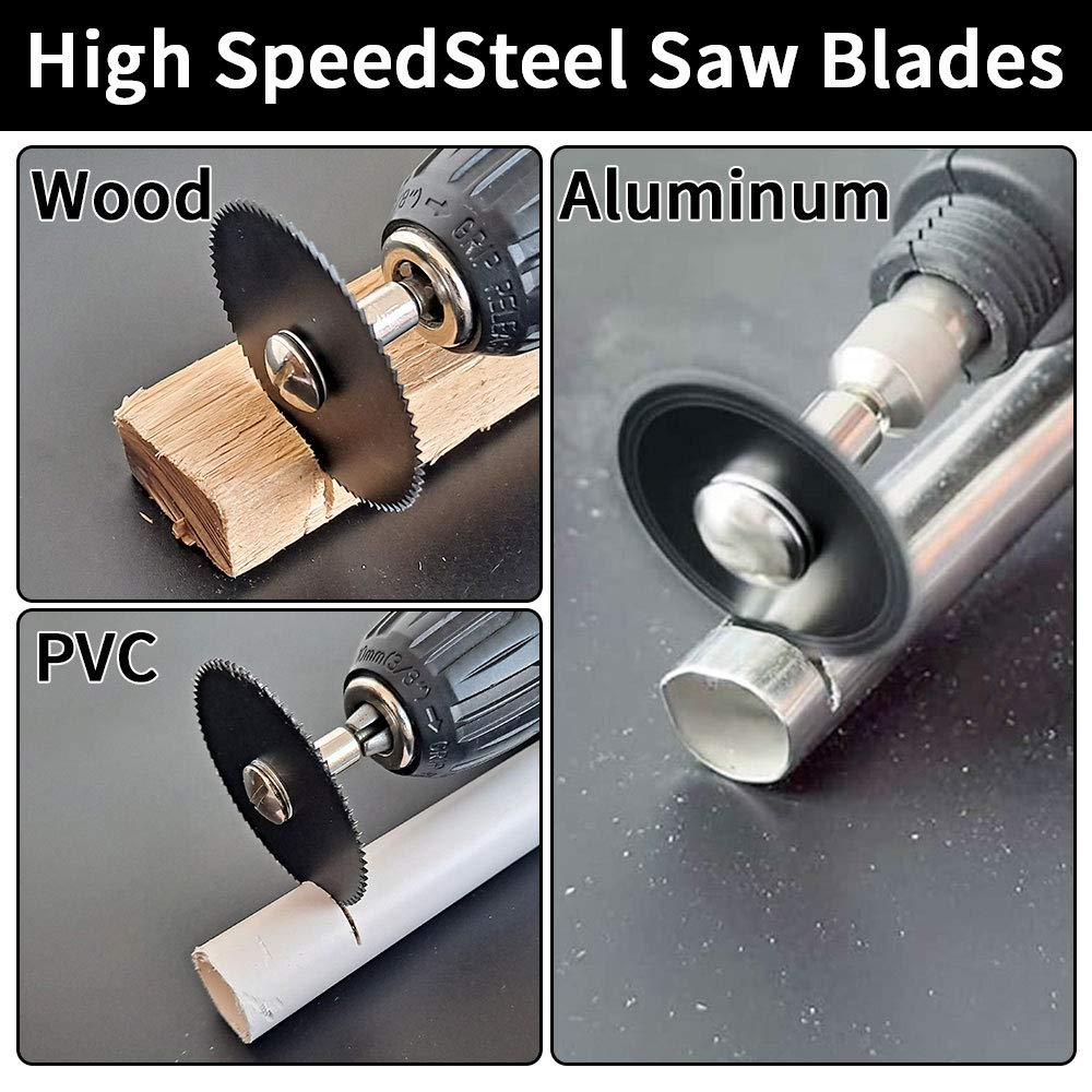 Discs for Dremel Rotary Tool, 3 Different   to Meet Your Different Needs,  Wheel Set Can  /Metal/Plastic/Glass/Stone and Make DIY Craft