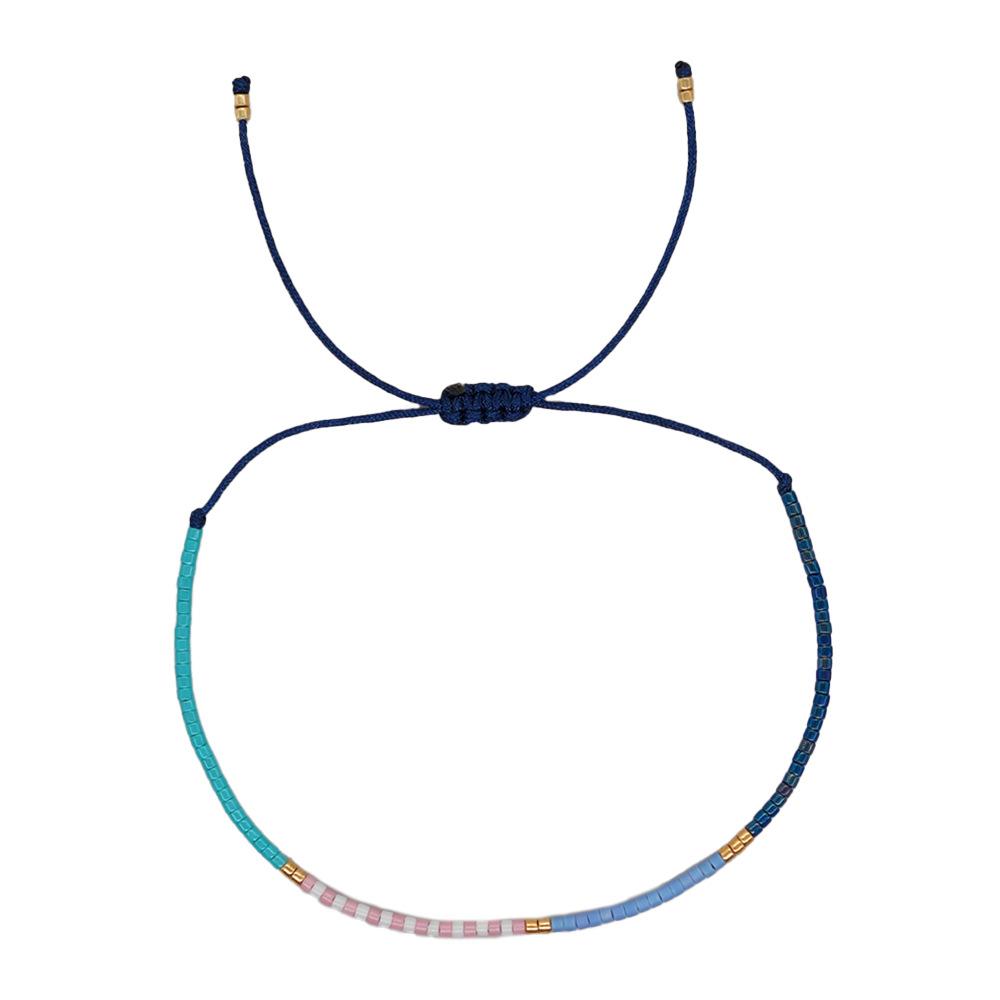 New Arrival Niche & Minimalist Bracelets - Premium-Look Adjustable Sports Wrist Cord, Tiny Seed Beads, Colorful Glass Beads, Sports & Outdoor Accessory, Adjustable Beaded Design, Multicolor Stackable Bracelets
