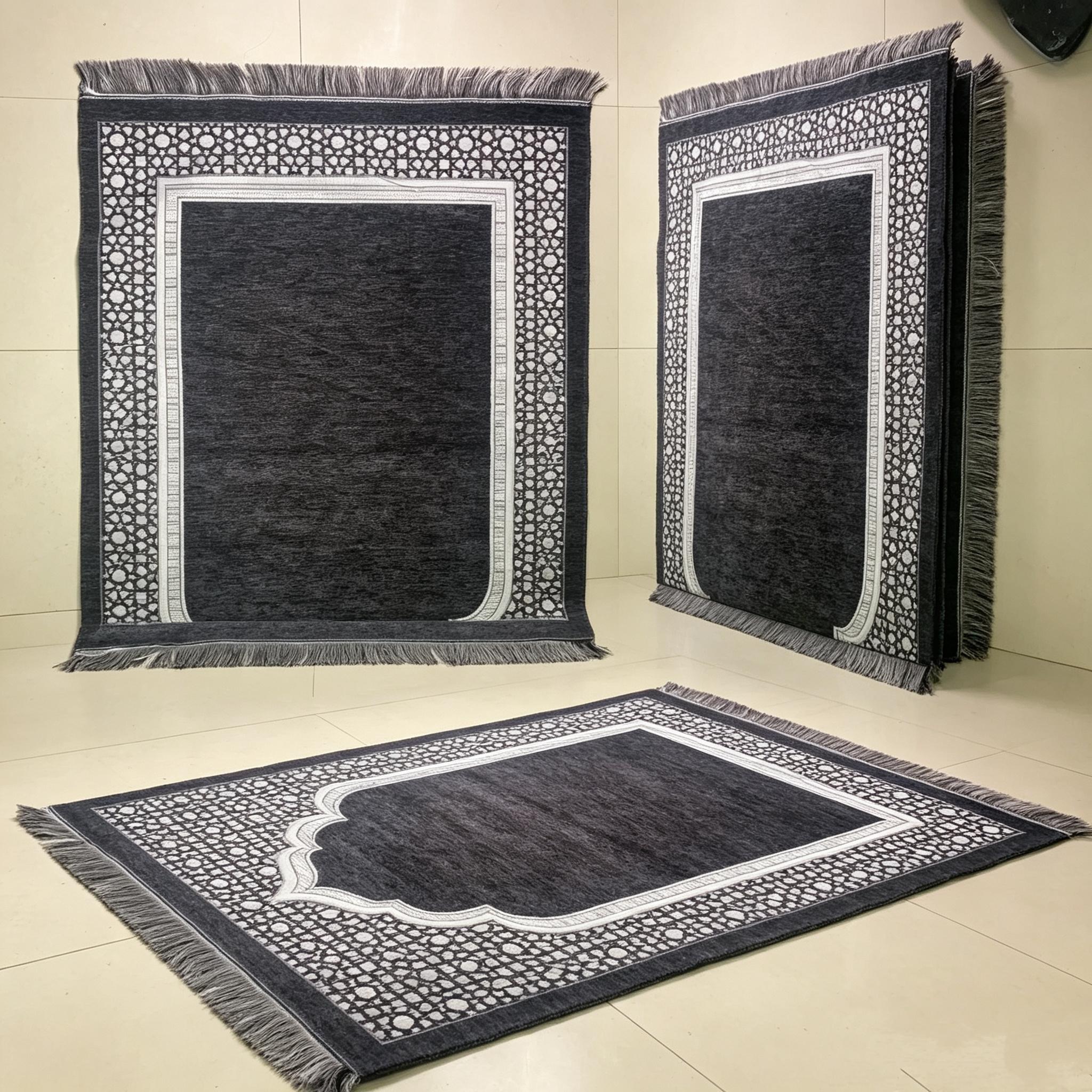 Muslim Prayer Mat Islamic Festival Gift Praying Rug, Muslim Prayer Rugs, Prayer Supplies, Islamic Religious Items, Perfect for Daily Worship and Special Occasions